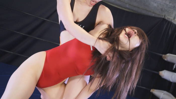 BATTLEエクストリームタイトルマッチ volume.6 江上しほvs涼海みさ キャットファイト Fカップ 江上しほ 涼海みさ