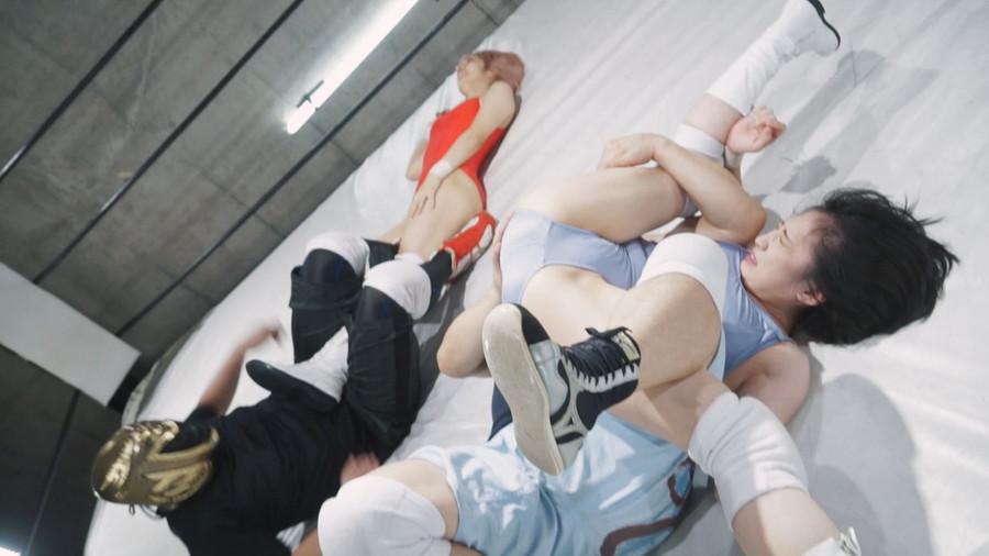 BWP NEXT05開催記念スペシャルMIX男女混合タッグマッチ YUE&鈴屋いちご組vs男子レスラー組 女子プロレス キャットファイト 鈴屋いちご YUE