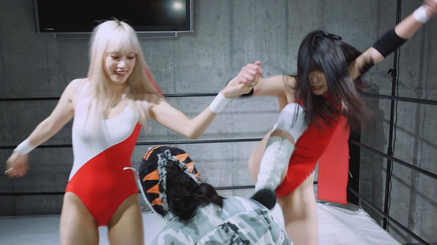 ミックスプロレス　新垣ひとみ ＹＵＥ　