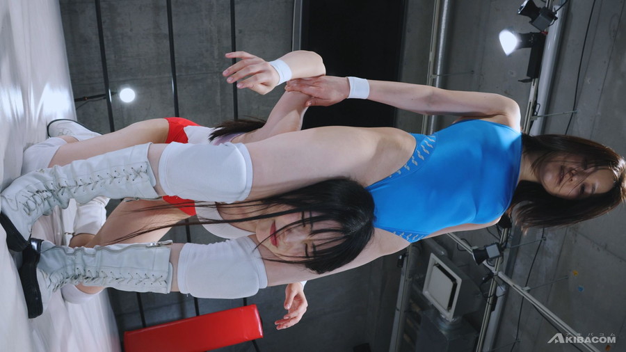 ファイティングガールズインターナショナル 雪奈真冬vs道久てん YUEvs雪奈真冬 女子プロレス キャットファイト 雪奈真冬 道久てん