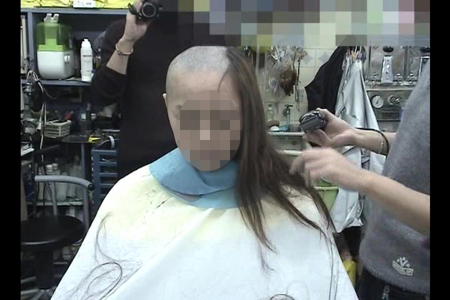 Hair Angel Vol.55 桃子/21歳（断髪、剃髪動画）
