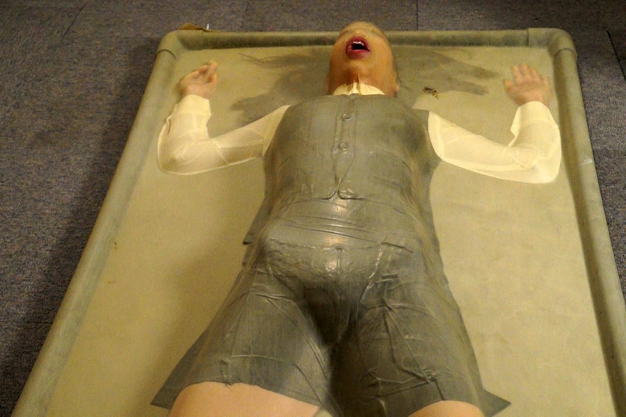 バキュームベッド女窒息調教7　サンプル画像02