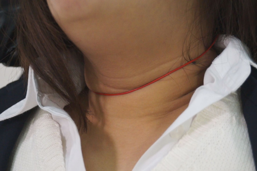 【700ptsOFF!】黒革手袋のレズビアン　首絞め拷問責め5　サンプル画像05